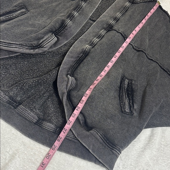 We The Free Forever Yours Cardi Faded Black Oversized Slouchy Cardigan Womens S - Picture 10 of 12